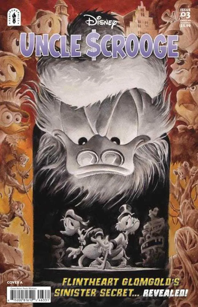 Oncle Picsou, Gripsou, Le Secret Sinistre de Glomgolds n° 3 (sur 3), Couverture A, Paolo Mottura