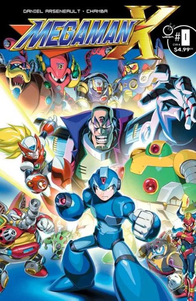 Mega Man X #0 (Sur 5) UDON A Jeffrey Cruz 14/01/2026