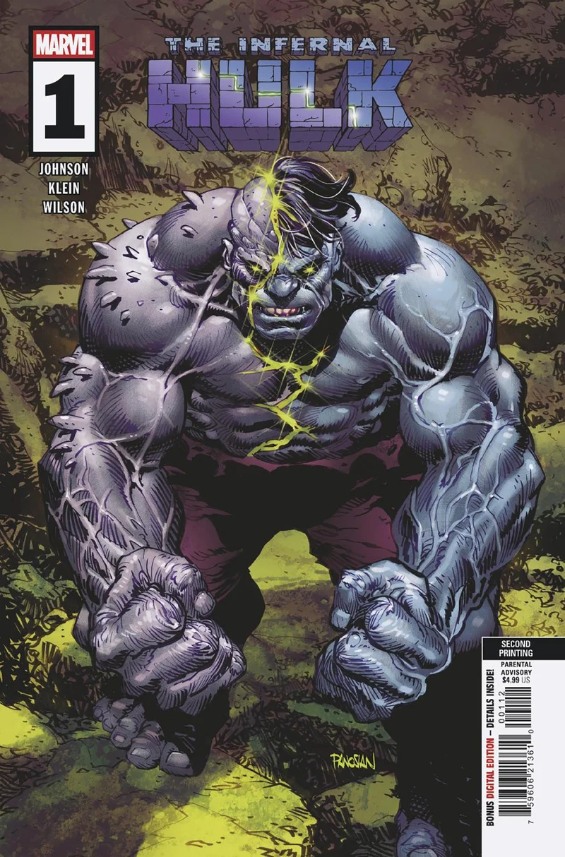 Infernal Hulk #1 Dan Panosian 2e tirage 21/01/2026
