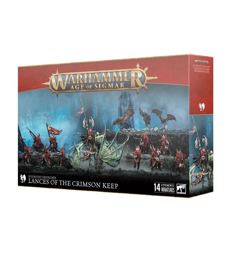 AOS SOUBLIGHT GRAVELORDS : LANCES OF THE CRIMSON KEEP