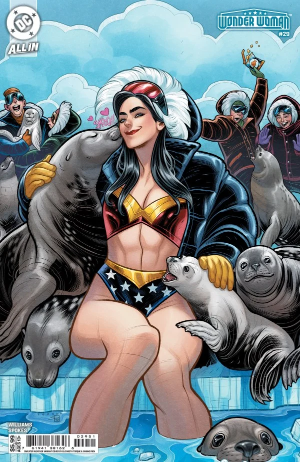 Wonder Woman #29 DC E Elizabeth Torque Pull Weather 21/01/2026