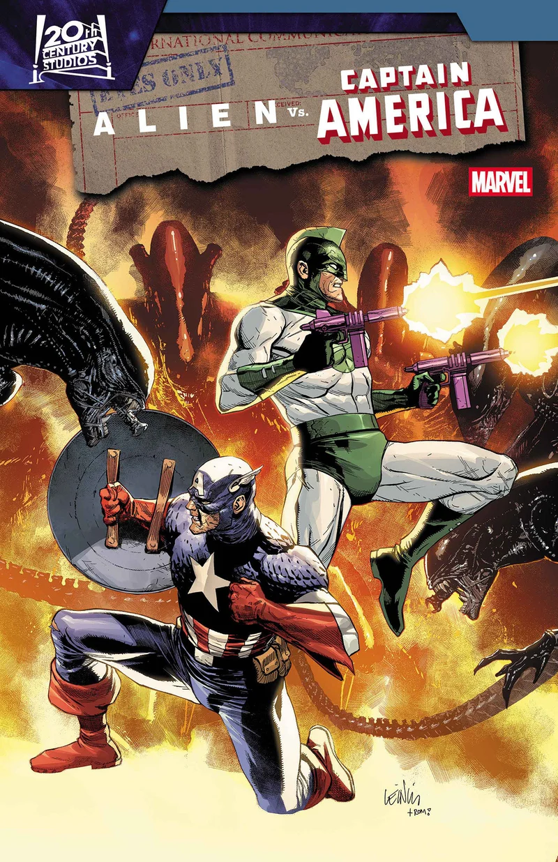 Alien vs. Captain America #3 MARVEL 01/21/2026
