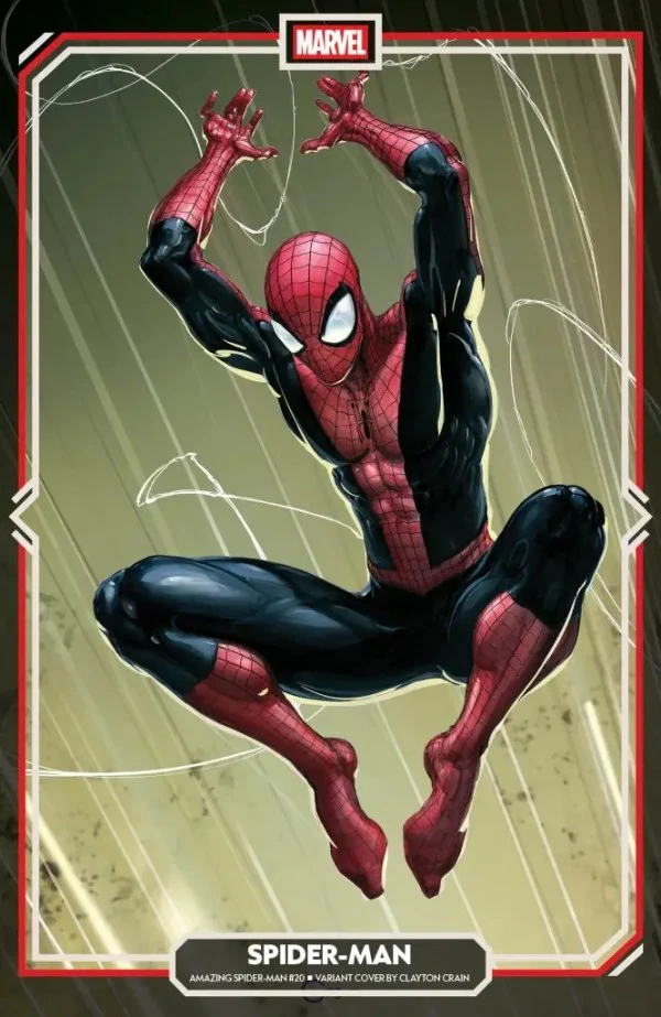 Amazing Spider-Man #20 MARVEL Clayton Crain 21/01/2026