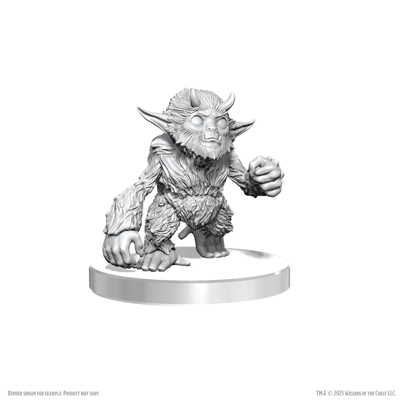 Figurines D&D non peintes : WV26 Yeti Tykes