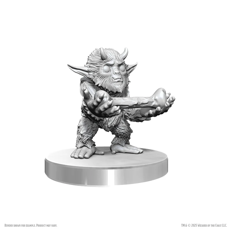 Figurines D&D non peintes : WV26 Yeti Tykes