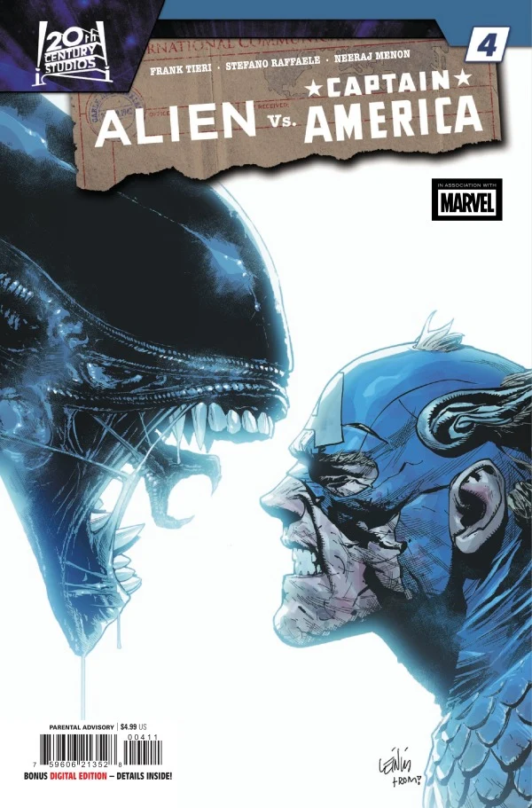 Alien contre Captain America #4 MARVEL 02/11/2026