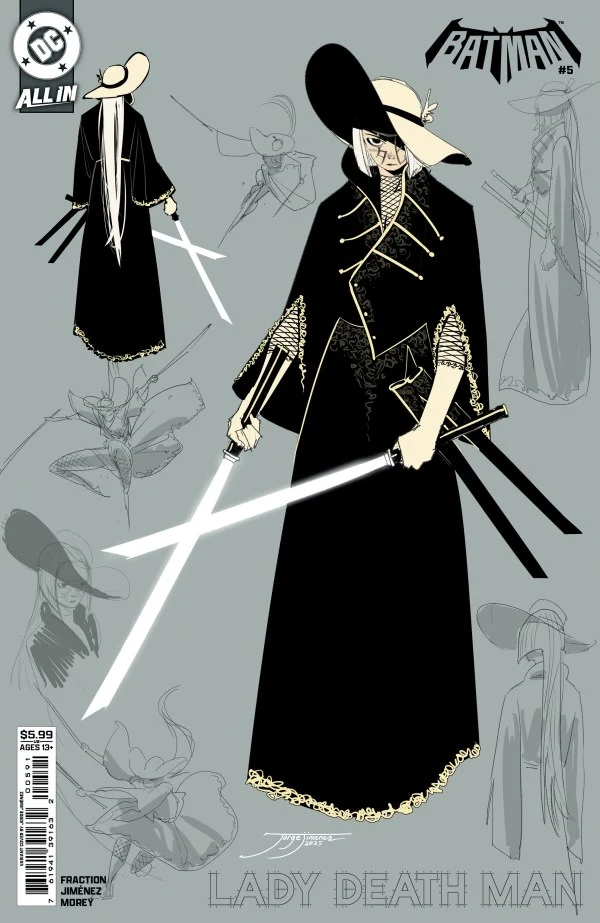 Batman #5 DC G Jorge Jimenez Lady Death Man Design 01/07/2026