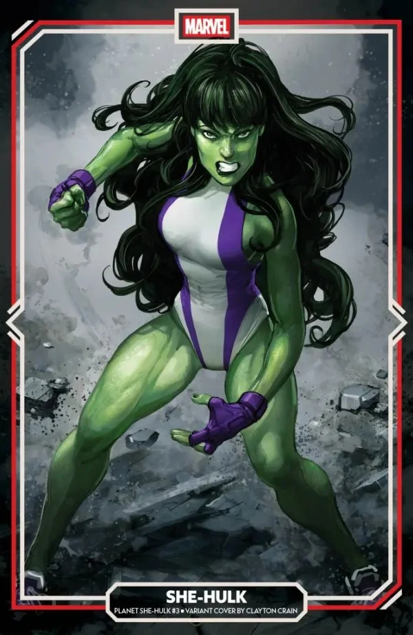 Planet She-Hulk #3 MARVEL Clayton Crain 21/01/2026