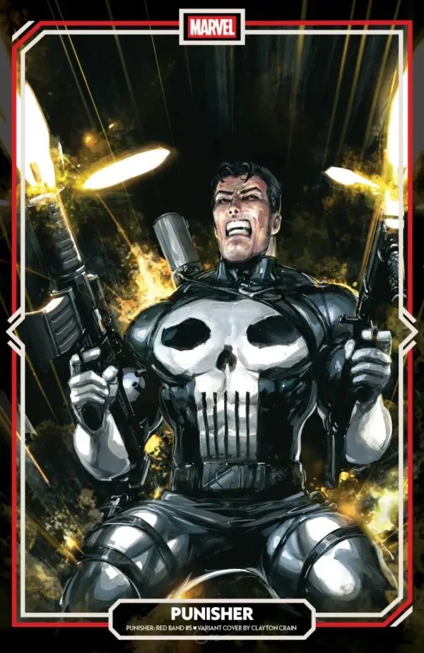 Punisher Red Band #5 MARVEL Clayton Crain [Emballage sous blister] 28/01/2026