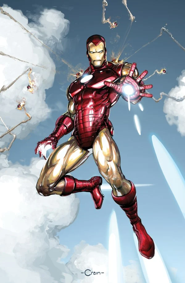Iron Man #1 MARVEL 1:50 Clayton Crain Virgin 28/01/2026