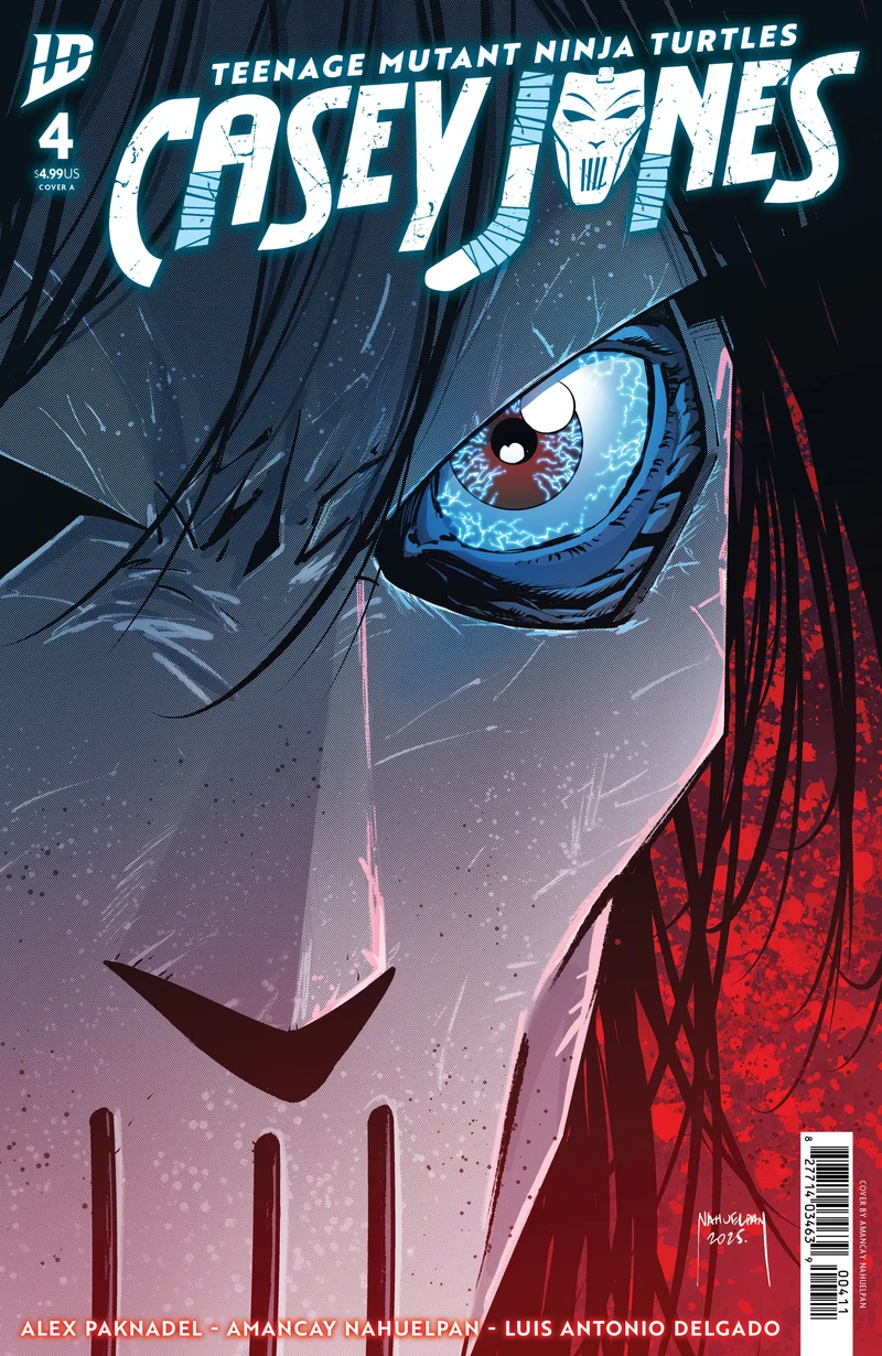 TMNT Casey Jones #4 Une publication IDW de Nahuelpan, sortie le 28/01/2026