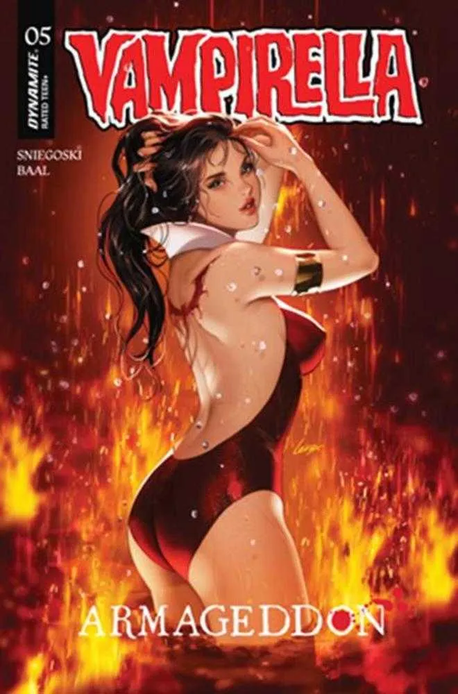 Vampirella Armageddon #5 Couverture B Variante Lerix Li