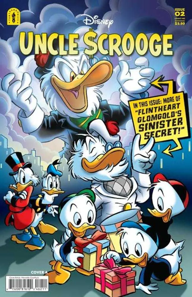 Oncle Picsou, Gripsou, Le Secret Sinistre de Glomgolds n° 2 (sur 3), Couverture A, Henrieke Goorhuis