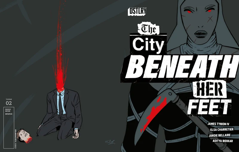 La ville sous ses pieds #2 Couverture A Elsa Charretier