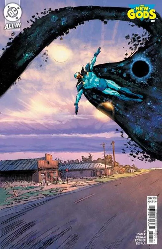 New Gods #11 (sur 12) Couverture C Denys Cowan Variante sur papier cartonné