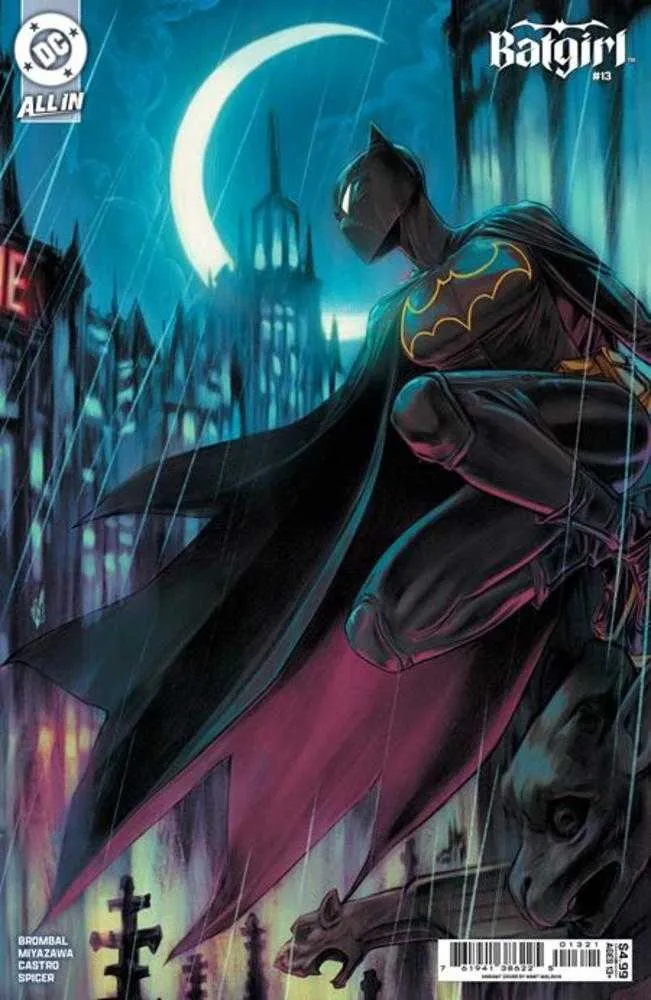 Batgirl #13 Couverture B Variante sur papier cartonné Nimit Malavia
