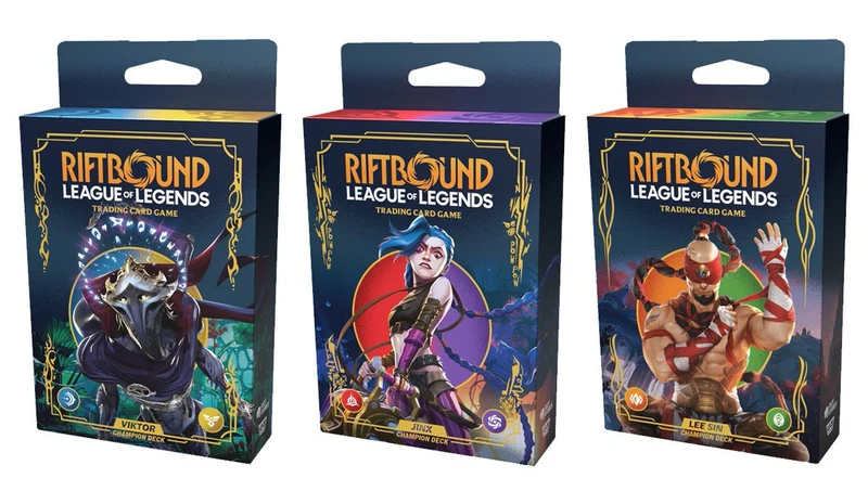 RIFTBOUND : LEAGUE OF LEGENDS JCC - DECK CHAMPION ORIGINES