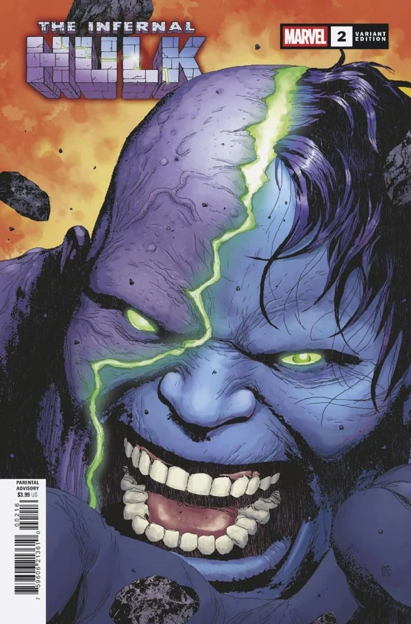 Infernal Hulk #2 MARVEL 1:25 Andrea Sorrentino 12/10/2025
