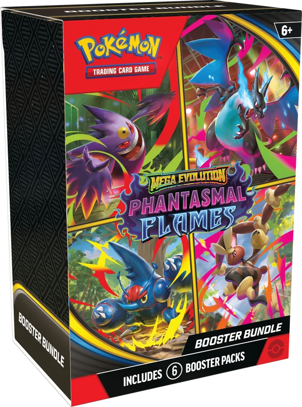 JCC POKÉMON ME02 : PACK DE BOOSTERS FLAMMES FANTASMATIQUES