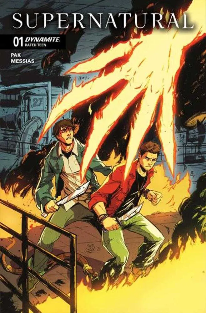 Supernatural #1 Couverture B Variante David Cousens