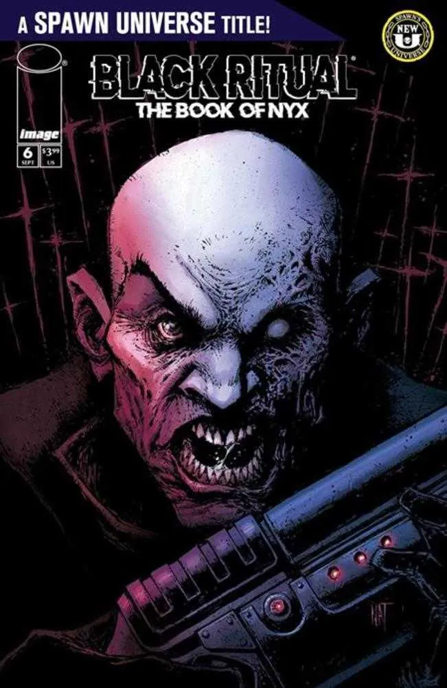 Spawn Black Ritual The Book Of NYX #6 (sur 7) Couverture A Nat Jones