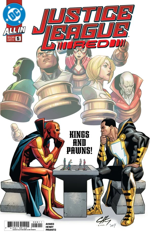 Justice League Red #5 [sur 6] DC A Clayton Henry 12/24/2025