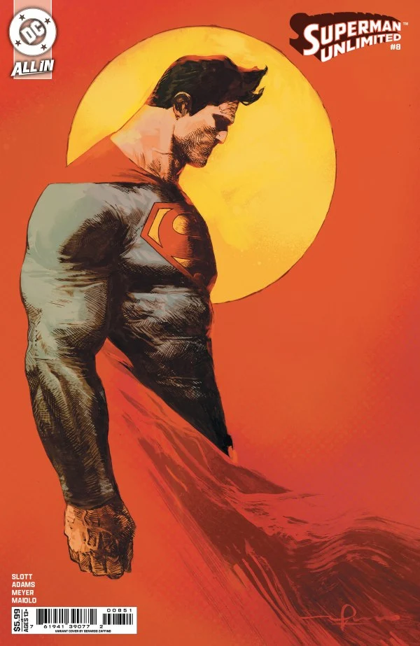 Superman Unlimited #8 DC E Gerardo Zaffino 17/12/2025