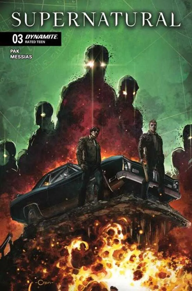 Supernatural #3 DYNAMITE A Clayton Crain 12/17/2025