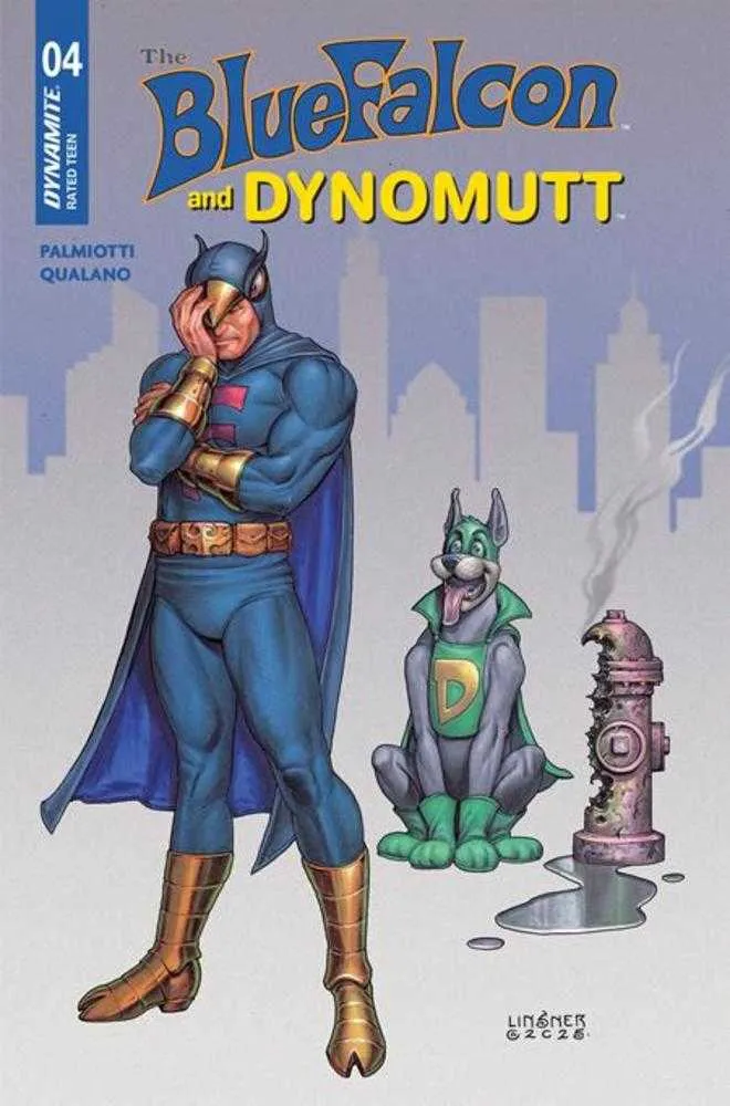 Blue Falcon & Dynomutt #4 DYNAMITE C Joseph Michael Linsner 12/03/2025