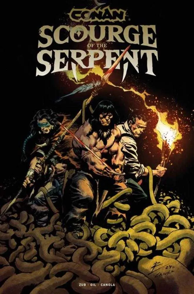 Conan Barbarian Scourge Of Serpent #4 [Sur 4] TITAN A De La Torre 31/12/2025