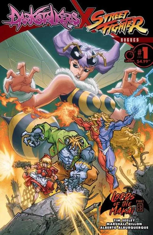 Darkstalkers X Street Fighter Rogues #1 [One Shot] UDON Par Alberto Alburquerque 31/12/2025