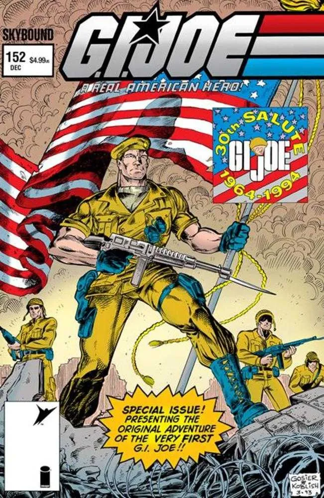 GI JOE Un vrai héros américain Hama Files #152 IMAGE C Gosier & Koblish Foil 24/12/2025