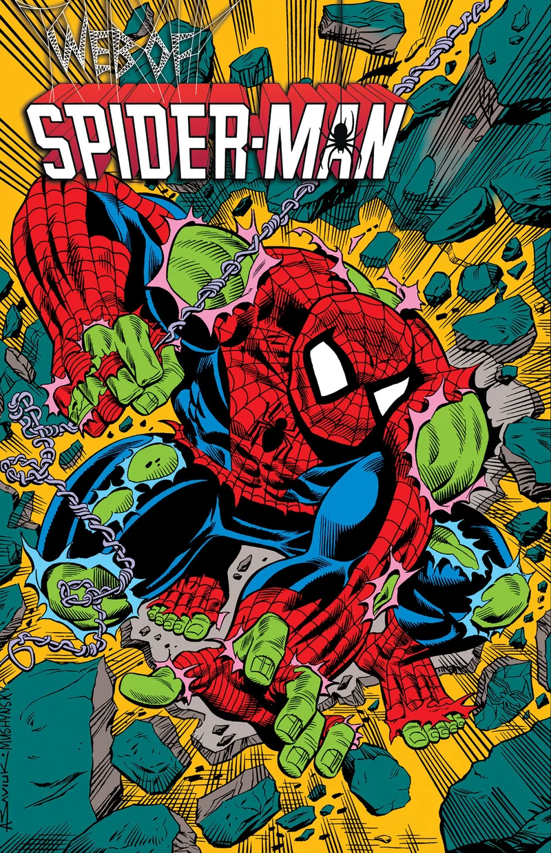Couverture de l'ouvrage « Toile de Spider-Man » (Volume 2) par Alex Saviuk [Vente directe uniquement]