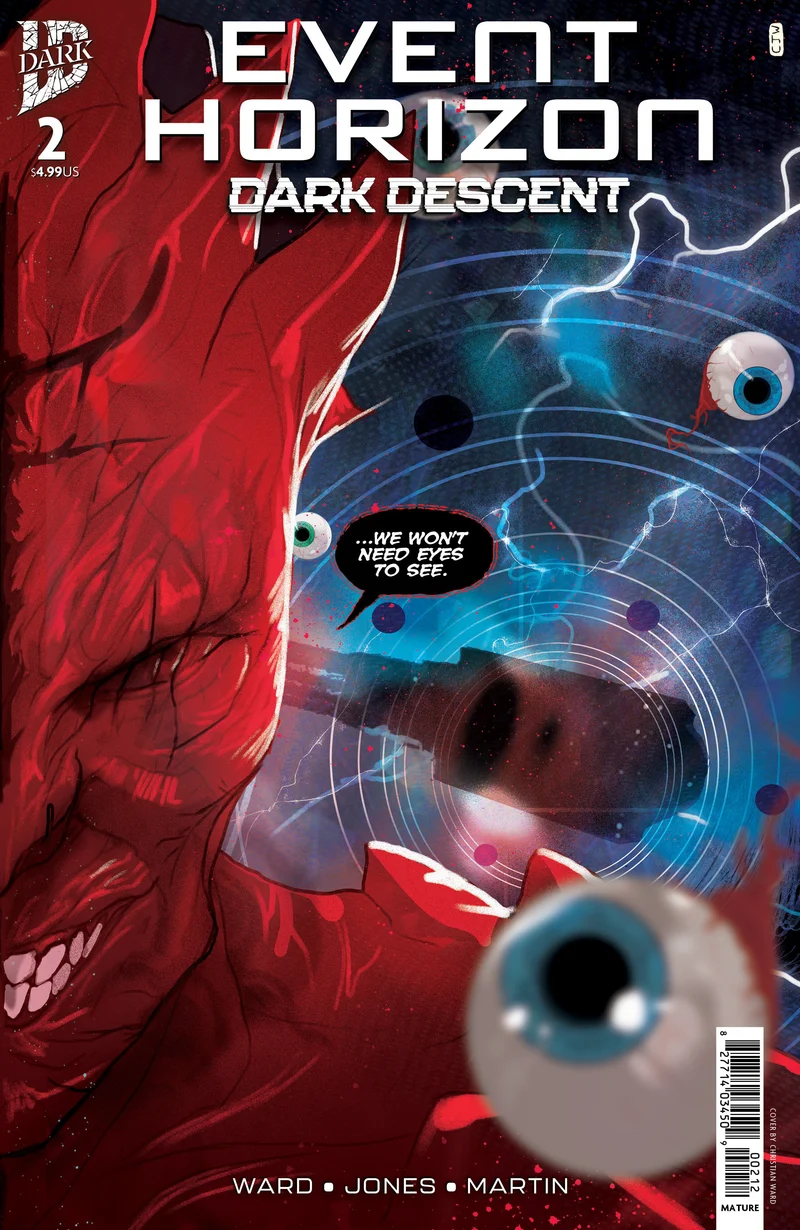 Event Horizon Dark Descent #2 2e impression IDW Ward 12/10/2025