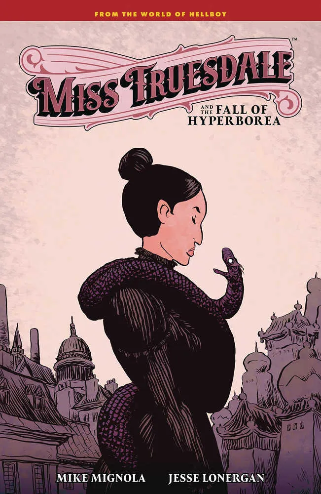 Miss Truesdale et la chute d'Hyperborea, couverture rigide