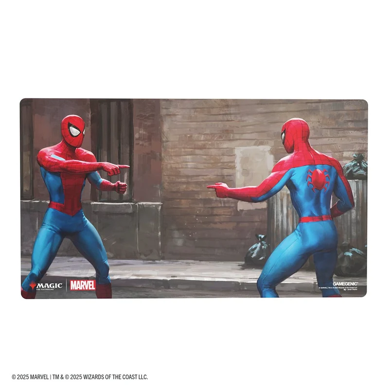 TAPIS DE JEU PREMIUM GAMEGENIC - MARVEL MTG - MÈME SPIDER-MAN