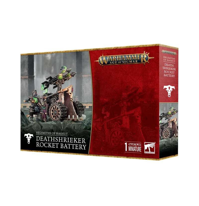 AOS HELSMITHS OF HASHUT : BATTERIE DE ROQUETTES DEATHSHRIEKER