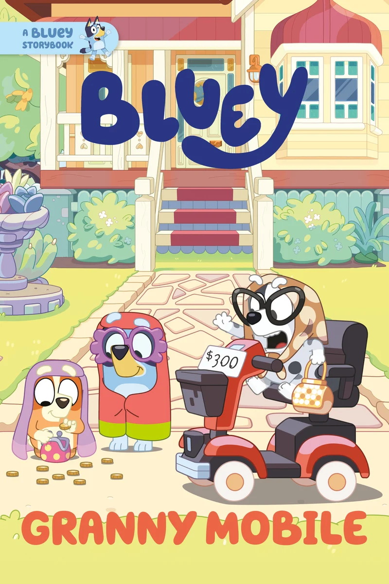 Granny Mobile : Un livre d'histoires bleu