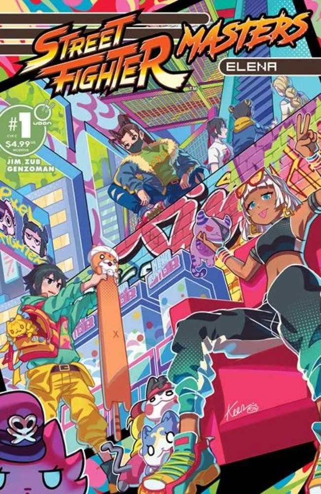 Street Fighter Masters Elena #1 [One Shot] Couverture 1:5 Variante Keenbiscuit 11/12/2025