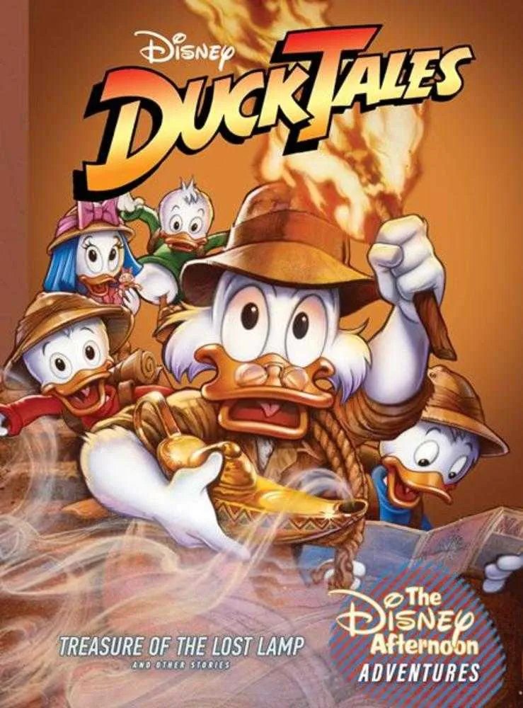 Ducktales : Le Trésor de la Lampe Perdue, tome 06, couverture rigide, Disney Afternoon Adventures