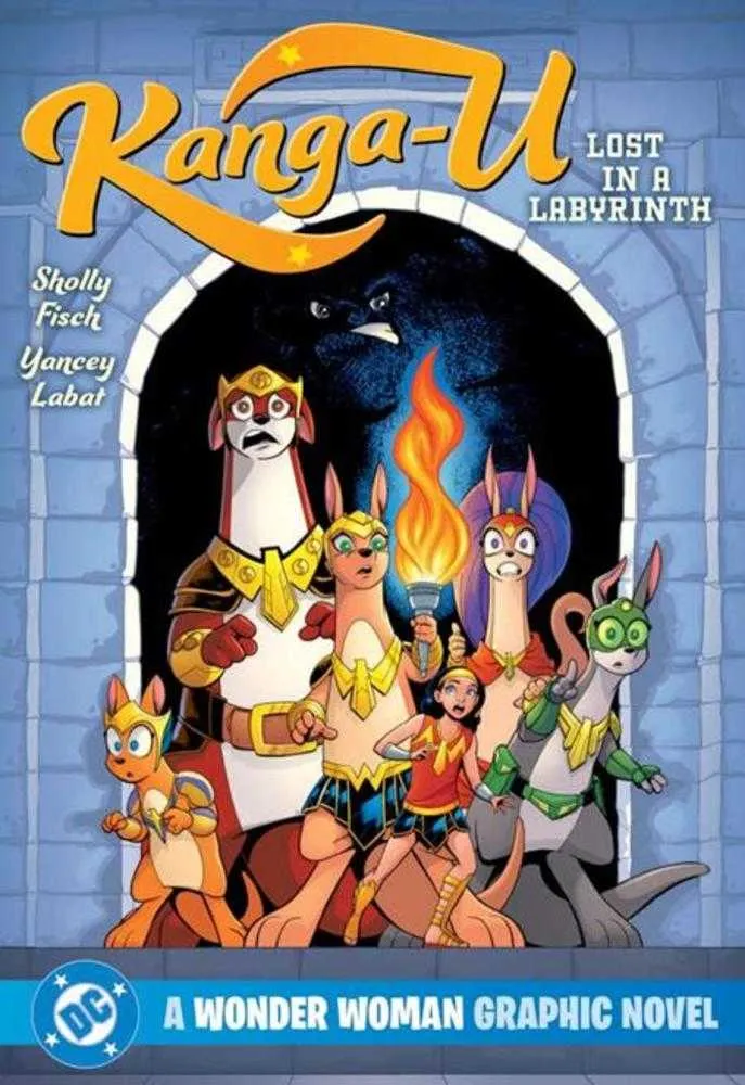 Kanga U perdu dans un labyrinthe Un roman graphique de Wonder Woman TPB