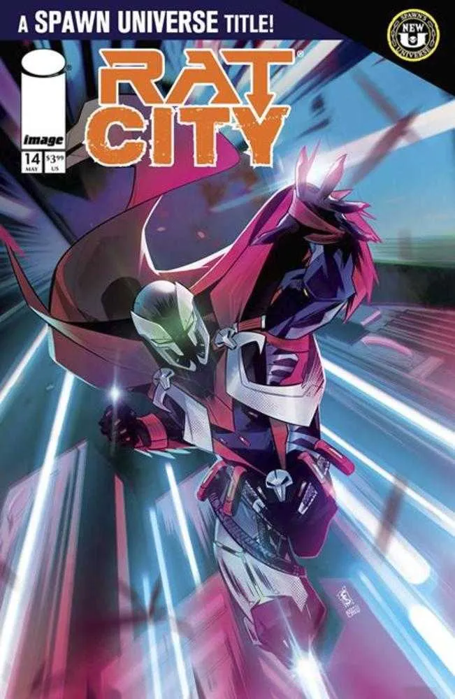 Spawn Rat City #14 Couverture de Federico Sabbatini
