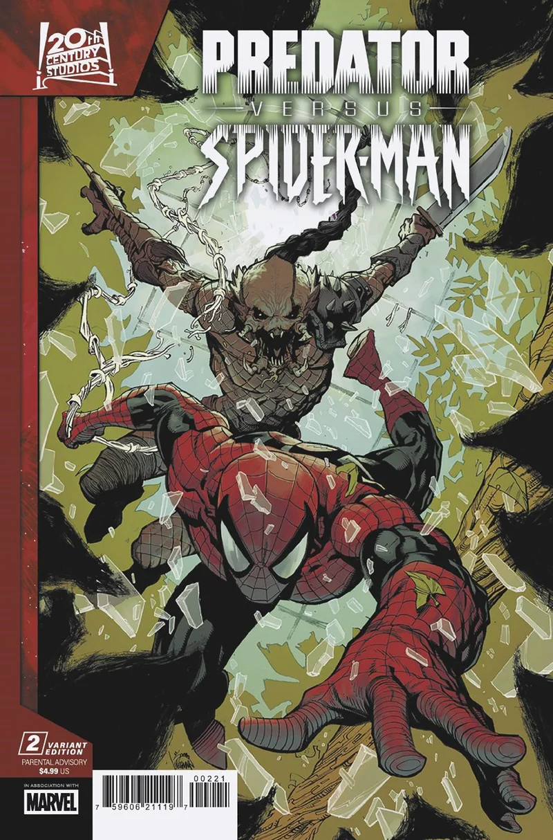 Predator vs. Spider-Man #2 Variante Ryan Stegman