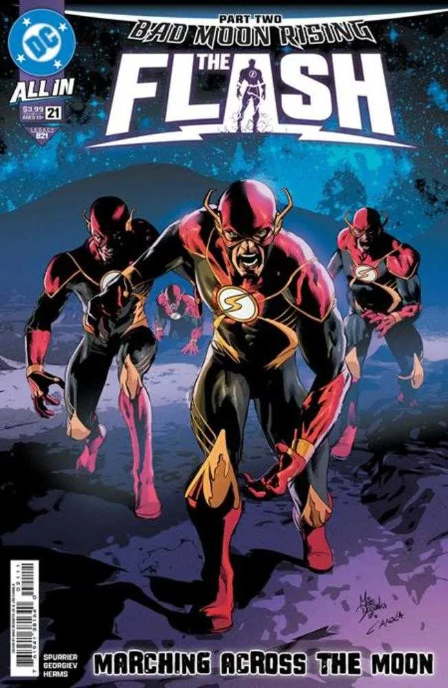 Flash #21 Couvre A Mike Deodato Jr