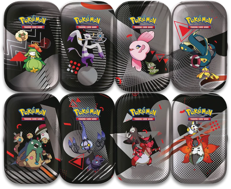 JCC POKÉMON SV10.5 : BOÎTES MINI UNOVA NOIRES/BLANC ÉCLATANT - EXPÉDIÉ LE 07/18/2025