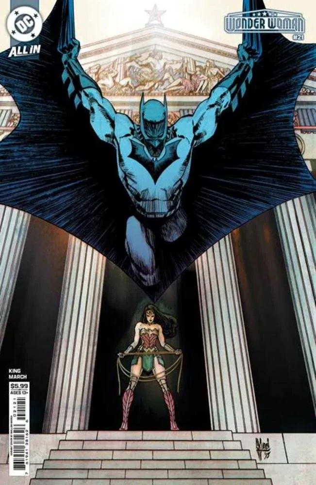 Wonder Woman #21 Couverture C Guillem March Variante de papier cartonné