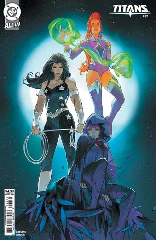 Titans #23 Couverture C Variante de stock de cartes Otto Schmidt