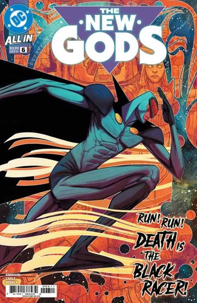 New Gods #6 (sur 12) couvrent A Nimit Malavia
