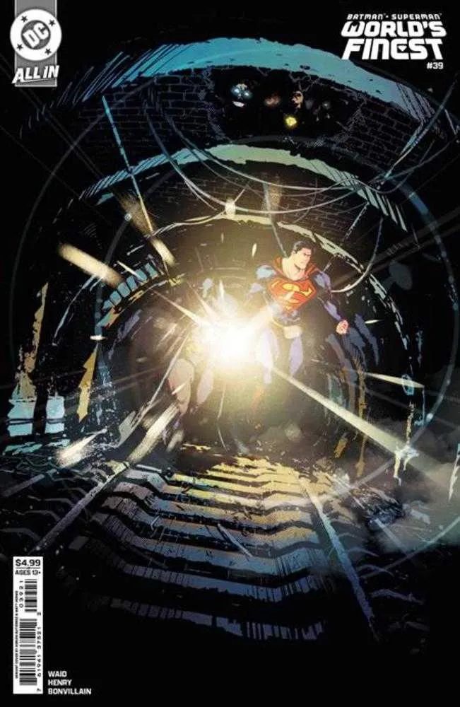 Batman Superman Worlds Finest #39 Couverture C Adrian Gutierrez Variante en papier cartonné (Nous sommes hier)
