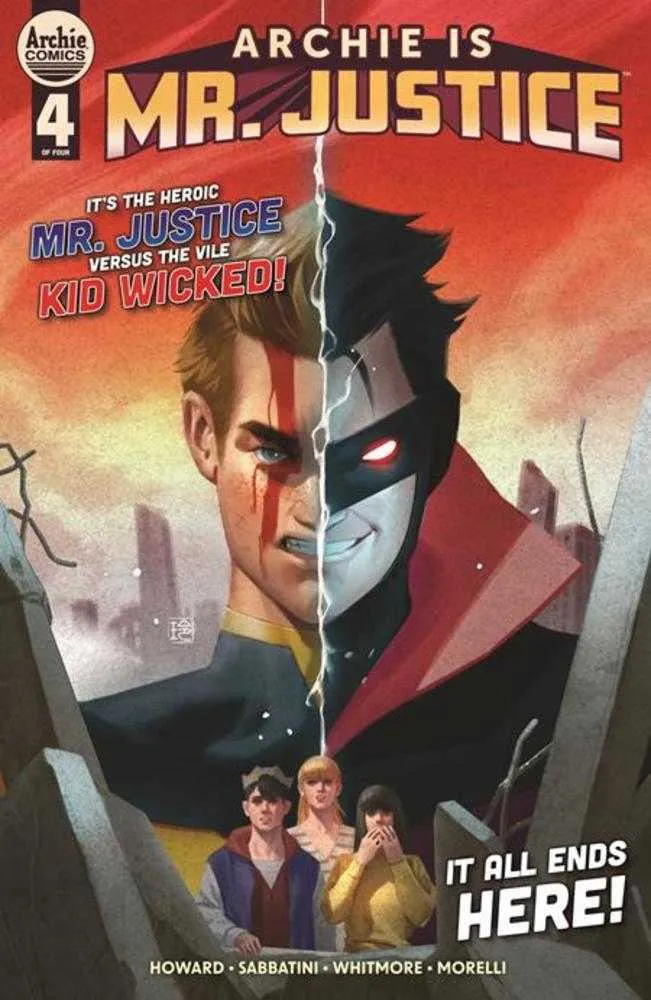 Archie Is Mr Justice #4 (sur 4) Couverture A Reiko Murakami